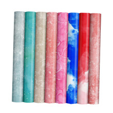 8Rolls Holographic Heat Transfer HTV Marble Vinyl For T Shirt Garment