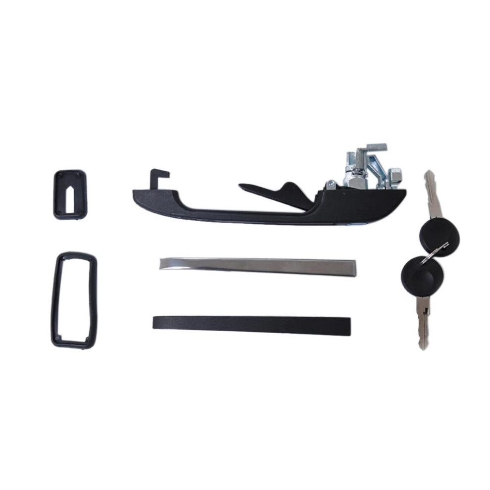 Front Left Exterior Door Handle And 2 Keys For Vw Golf Mk1 Mk2 Jetta M 767589790639