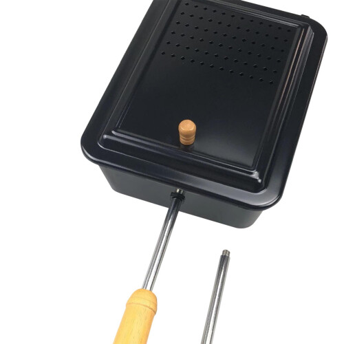 Campfire Popcorn Popper Old Fashioned Popcorn Maker for Hiking Party C 2
