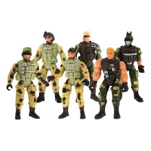 6pcs American Soldier Movable Joint Figure Collection