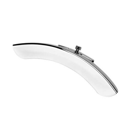 Single Leg Banjo Armrest - Silver Tone 1