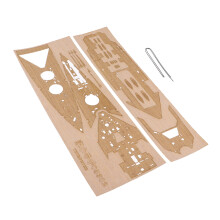 Trumpeter 1/350 Scale HMS Hood British Wooden Deck Parts