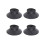 4Pcs Replacement Rubber Foot Pad for Air Compressor Accessory Spare Pa 1