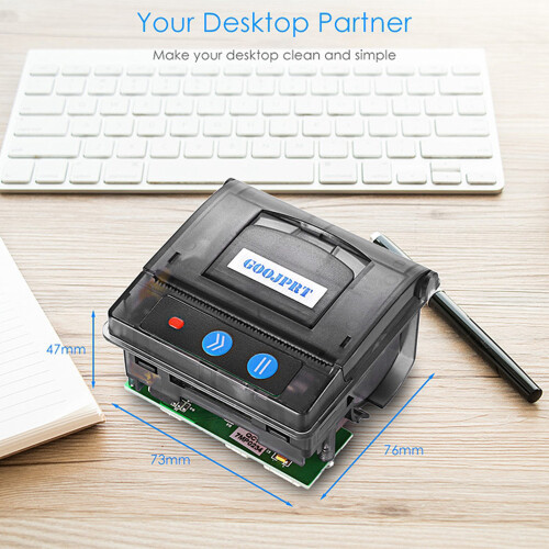 Portable Embedded Thermal Receipt Printer Micro Thermal Printer RS232 1