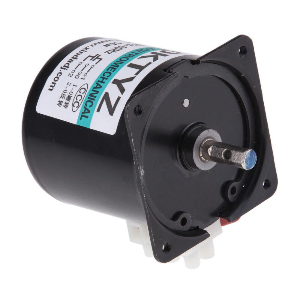 60Ktyz 220V 30Rpm Permanent Magnetic Electric Synchronous Motor 14W 787831335760