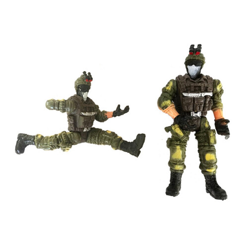 6pcs American Soldier Movable Joint Figure Collection 2