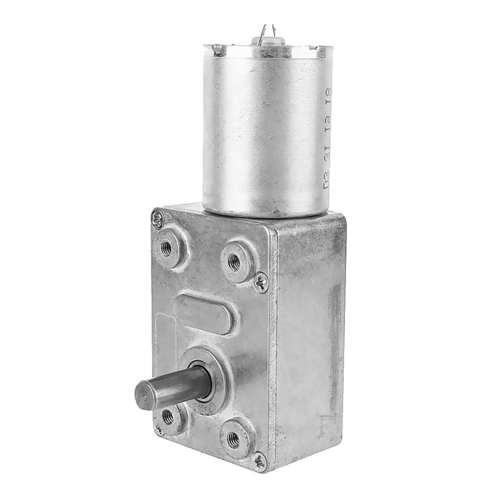 12V High Torque Turbine Gearbox Electric Worm Gear Reduction Dc Motor 756617539203