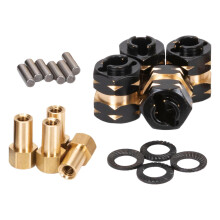 4x Wheels Hex Hubs RC Wheel Spacers for Axial SCX24 Upgrade Accessorie