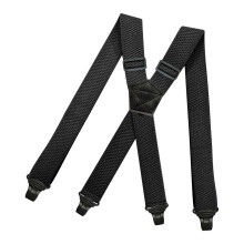 Casual Men Women Suspender Elastic Straps Adults x Type Heavy Duty 4 C