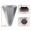 Poultry Restraining Cone Killing Chicken Cone for Rooster Small Turkey 2