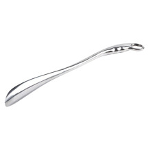Long Metal Shoe Horn Solid For Shoes Boots All Size Feet with Loop Han
