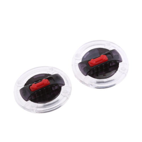 Pair Helmet Screen Lens Mounting Fix Base for Rotate Switch for LS2 He 2