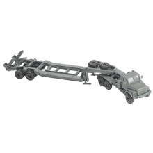 1/72 Truck Model Decoration DIY Assemble Durable Vehicle Toy for Livin