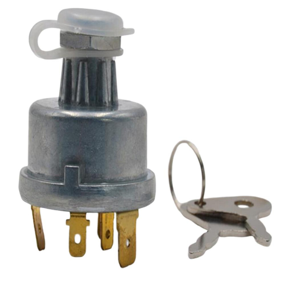 4Pin 12V/24V Metal Tractor Ignition Switch For 2 Key For Lucas 35670 1 754587298762