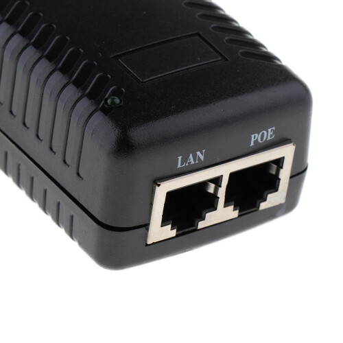 48V0.5A POE Injector Ethernet Power Supply Switch Wall Adapter for IP 2