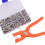 Multifunction Snap Button with Press Pliers Press Studs for DIY Crafts 1