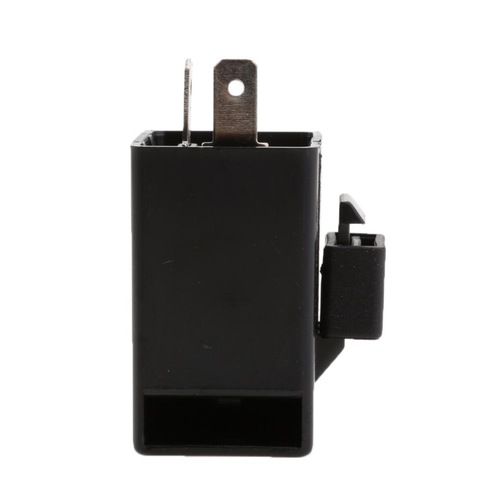6-12V 2-Pin Indicator Electronic Turn Signal Flasher Relay For Motorcy 789778608181