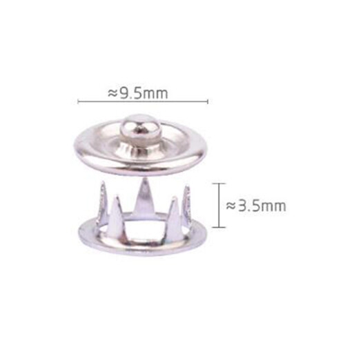 Multifunction Snap Button with Press Pliers Press Studs for DIY Crafts 1