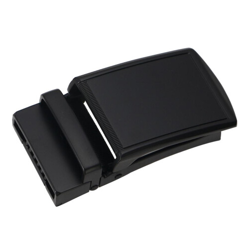 Metal Ratchet Belt Buckle Automatic Slide Click Belt Buckle 4cm Width