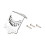 Mandolin Tailpiece 8 String Easy Installation Sturdy for Instrument Pa 1
