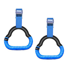 Gymnastics Rings Adjustable Straps Buckles Strength Training Pull up R