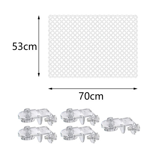 Aquarium Screen Net Mesh Anti-jumping Replacement Net Sturdy Mesh Scre 1