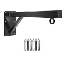Heavy Duty Punch Boxing Bag Wall Mount Bracket Hanging Stand Hanger Bl