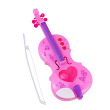 Pink Music Electric Violin Musical Instruments for Girls Boys Toddlers