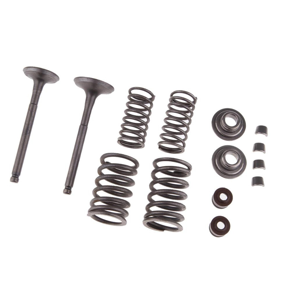 Intake Exhaust Valves Springs For 110Cc Atv Dirt Pit Bike Go Kart Trai 766412541110