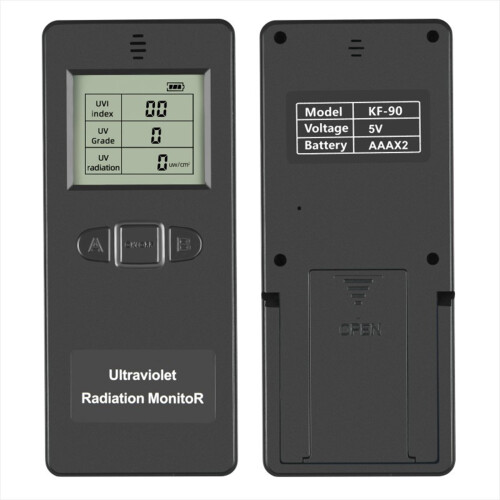 Portable Digital Ultraviolet Radiation Detector LCD Display 2
