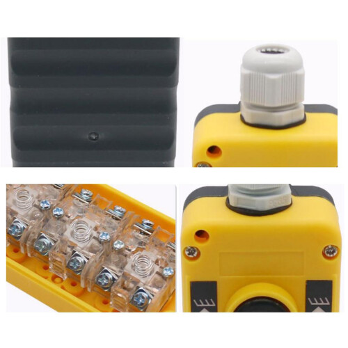 1pc COP3B Crane Button Switch Box Unloading Dustproof Rainproof Plasti 2