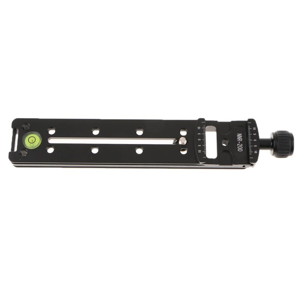 200mm Rail Nodal Slide Plate Quick Release QR Clamp for Macro Photogra
