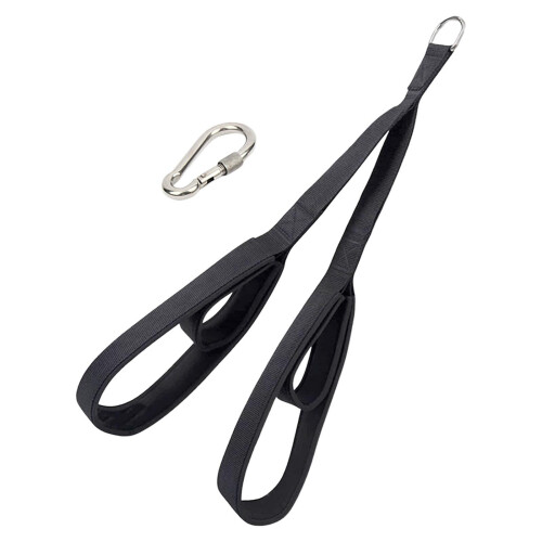 Tricep Rope Pull Down Pulley System Overhead Pull Back Comfortable Cab 2