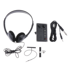 Violin Piezo Pickup System with Headphone Cable Piezo Set DIY Parts