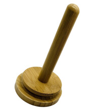 Wooden Yarn Holder Tissue Holder Rack Rotating Yarn Storage for Croche