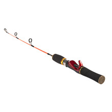 Portable Pocket Winter Fishing Rod Ice Fishing Rod Pole Lure Casting R