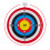Hanging Target Plastic Archery Training Indoor Outdoor Suction Cup for 2