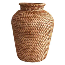 Rattan Vase Branch Flower Pot Rustic Wicker Vase Bouquets Flower Arran