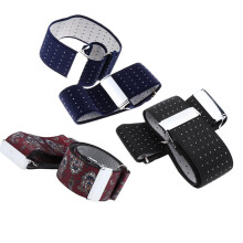 3pairs Anti-slip Elastic Shirt Sleeve Holders Polka Dot Armbands Garte