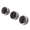 Car Thermometer Hygrometer Quartz Clock For Dashboard Ornaments  3PCS/ 3