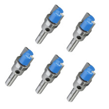 5 Piece Straight Flute Flush Trim Pattern Router Bit Cutter Top Bearin
