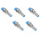5 Piece Straight Flute Flush Trim Pattern Router Bit Cutter Top Bearin 2