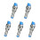 5 Piece Straight Flute Flush Trim Pattern Router Bit Cutter Top Bearin 3
