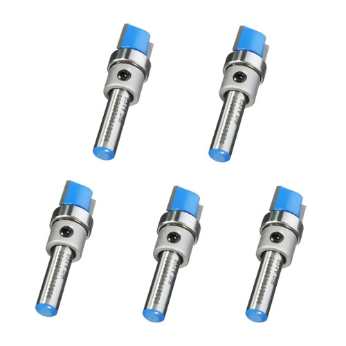 5 Piece Straight Flute Flush Trim Pattern Router Bit Cutter Top Bearin 2