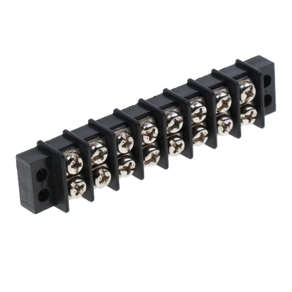 Marine Boat Rv 12V 30A 8 Ways Screw Terminal Block Bus Bar 713239509144
