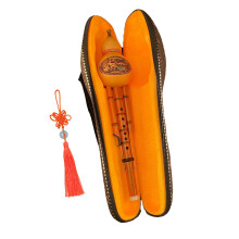 Hulusi Flute Cucurbit Flute Bamboo Hulusi with Case for Music Lover Be