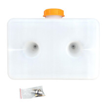 5L Car Spare Oil Tank 2 Holes Plastic for Car Truck Parking Heater Fue
