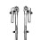 2x Drum Holder Stand Hardware for Tom Drum Percussion Instrument Repla 3