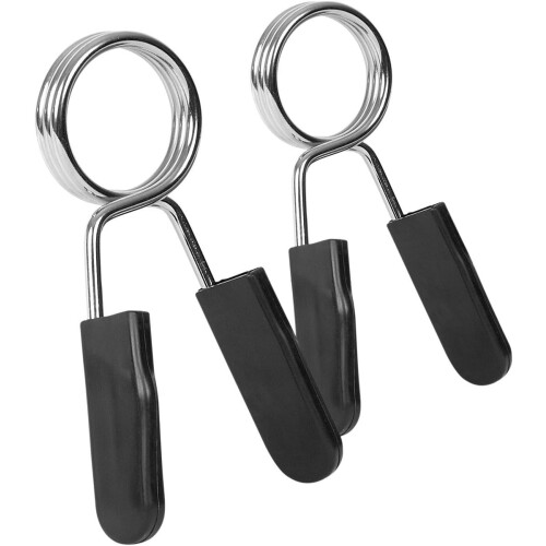 Olympic Spring Collars for All 2 Olympic Weight Barbell Weights Diameter 5 cm Ref: 3808 2