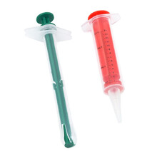 2 Pcs Pet Pill Feeder Pusher Syringe Liquid  Feeding Tool Set for Cat